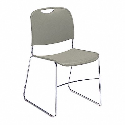 Stacking Chair Polypropylene Gray PK4 MPN:8502