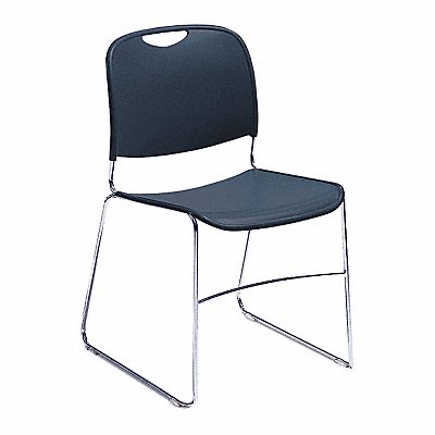 Stacking Chair Poly Navy Blue PK4 MPN:8505