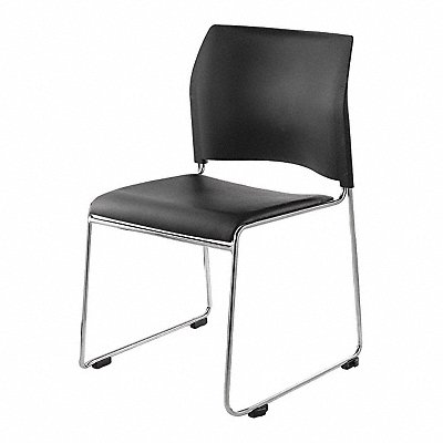 Stacking Chair Vinyl 30-3/4in H Chrome MPN:8710-11-10