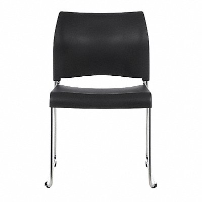 Stacking Chair Black Seat 20 in W MPN:88101110