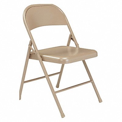 Commercialine Folding Chair Stl Tan PK4 MPN:901