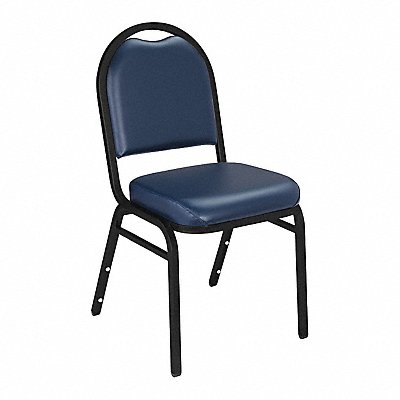 Stacking Chair Steel Blue/Black MPN:9204-BT