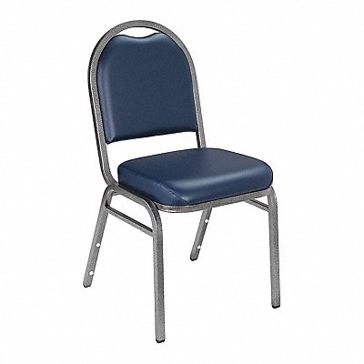 Stacking Chair Steel Blue/Silvervein MPN:9204-SV