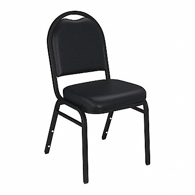 Stacking Chair Steel Black/Black MPN:9210-BT