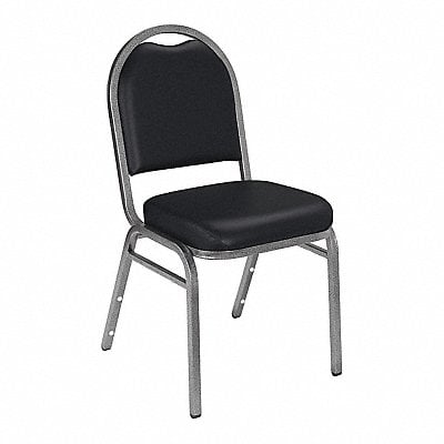 Stacking Chair Steel Black/Silvervein MPN:9210-SV