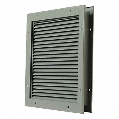 No Vision Door Partition Louver MPN:L-700-BF-20x8