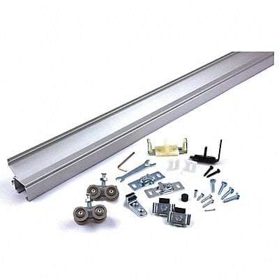 Track Kit Sliding Door Type Alum. Silver MPN:SLAL-250-SW-60