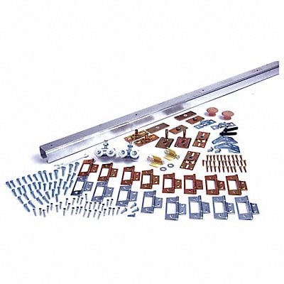 Track Kit Sliding Door Type Alum. Silver MPN:SLAL-75-BF4DR-96