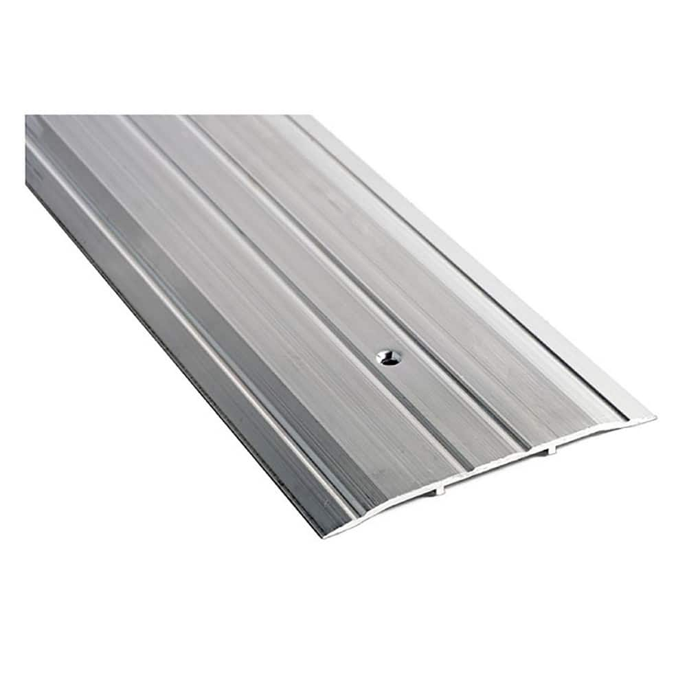 Thresholds, Threshold Type: Saddle , Surface Type: Fluted Top , Material: Aluminum , Fits Door Width: 48in , Threshold Height: 0.25  MPN:613-48IN