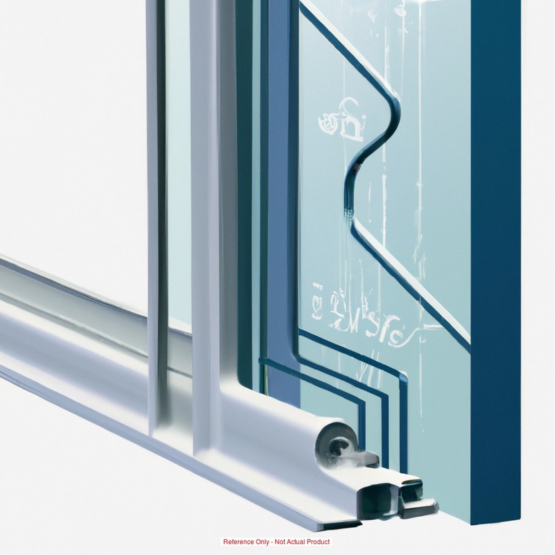 Fire Door Gap Seal 96 in 1/4 in 1 1/2 in MPN:GAP90-ME-96