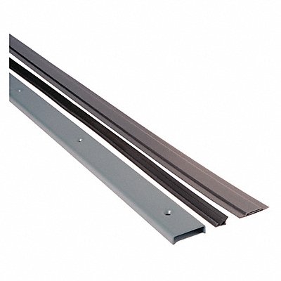 Fire Door Gap Seal 36 in Brown Steel MPN:GAP90DKB-36