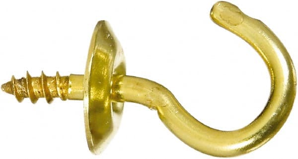 Storage Hook: Screw Mount, 1/2