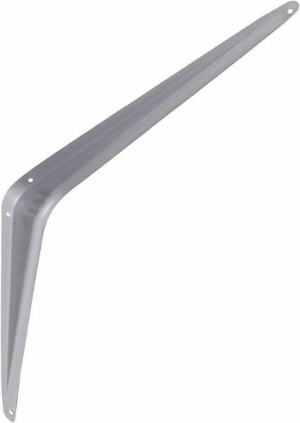 100 Lb Capacity, Gray Shelf Brackets MPN:N172-619