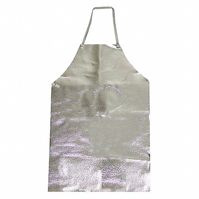 Bib Apron Aluminized 36 in L 24 in W MPN:A02NL24X36