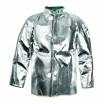 D1267 Aluminized Coat 2XL Carbon Kevlar(R) MPN:C22NL2X30