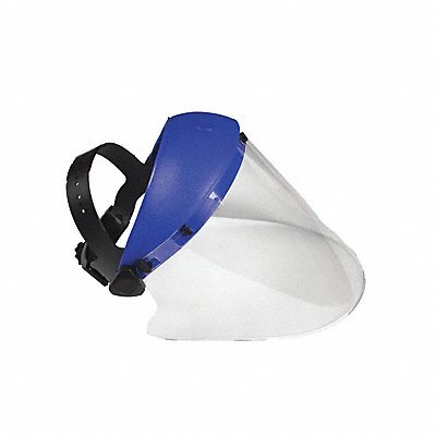 Faceshield Unit with Elastic Strap 10 W MPN:H16XXCRYORG-NR