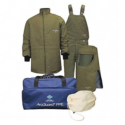 K2372 Arc Flash Protection Clothing Kit M MPN:KIT4SCLT40NGMD