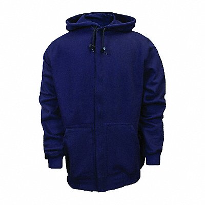 H3395 FR Zip Hooded Sweatshirt Navy 2XL MPN:C21WT052X