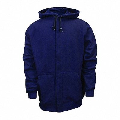 H3395 FR Zip Hooded Sweatshirt Navy 3XL MPN:C21WT053X