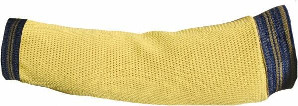 Cut-Resistant Sleeves: Size L, Kevlar, Yellow, ANSI Cut A4 MPN:S02KY00LG