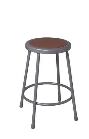 Round Stool Welded Tube Leg Gray 30 H MPN:6230