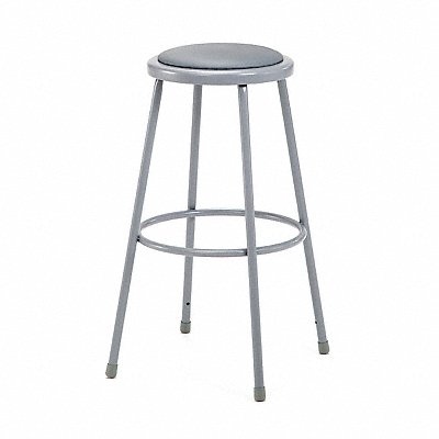 Round Stool Welded Tube Leg Gray 30 H MPN:6430