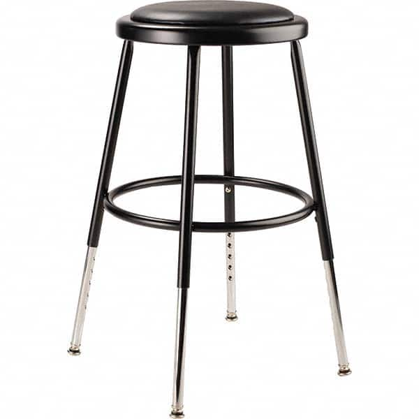 Adjustable Height Stool: Vinyl, 14