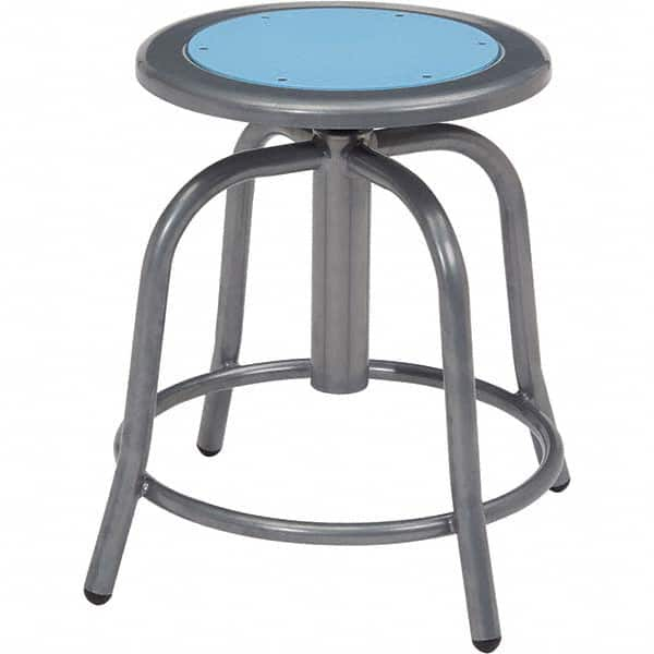 Adjustable Height Swivel Stool: Steel MPN:6805-02