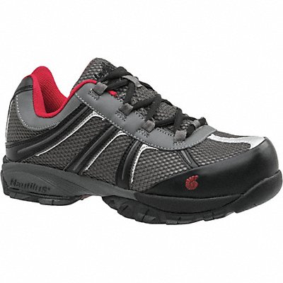 H9469 Athletic Shoe 10-1/2 Wide Gray Steel PR MPN:N1343 10.5W
