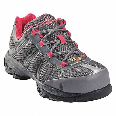 Athletic Shoe 7 Wide Gray Steel PR MPN:N1393 7W