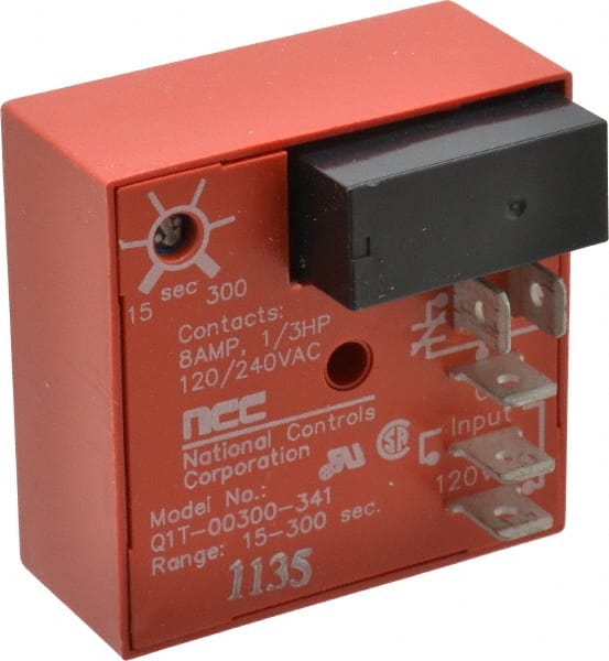 5 Pin, SPDT Time Delay Relay MPN:Q1T-00300-341