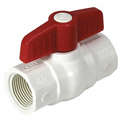 Ball Valve PVC Body 1/2 Pipe Sz MPN:E1420-05