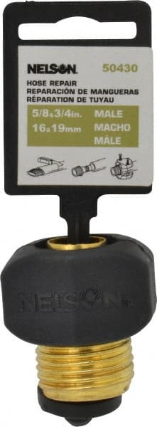 Garden Hose Fitting: Male, 5/8