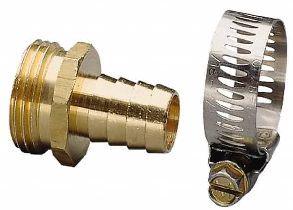 Garden Hose Fitting: Male, 3/4