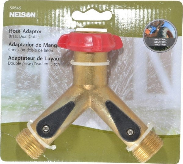 Garden Hose Adapter: Brass MPN:855454-1001