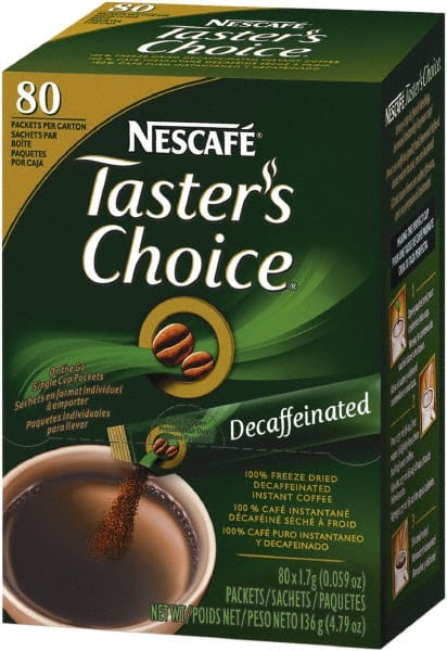 Pack of 80, Decaffeinated Coffee MPN:NES66488