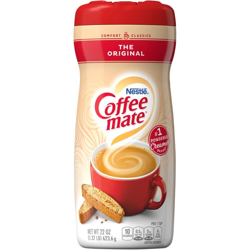 Nestle Coffee-mate Coffee Creamer Original - 22oz Powder Creamer - Original Flavor - 1.37 lb (22 oz) - 12/Carton MPN:30212CT