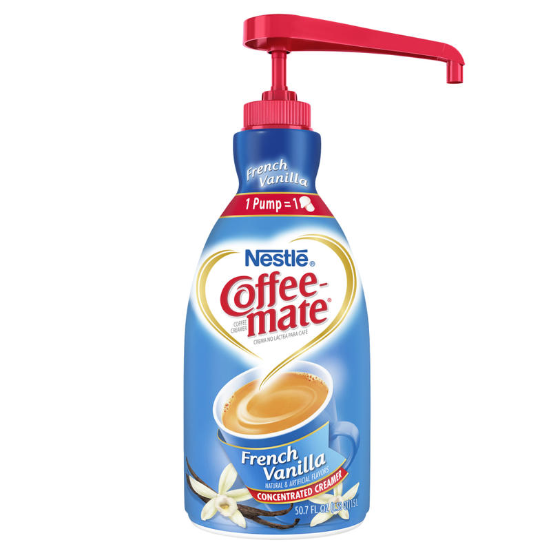 Nestle Coffee-mate Liquid Creamer, French Vanilla Flavor, 50.72 Oz Multiple Serve x 1 (Min Order Qty 3) MPN:31803