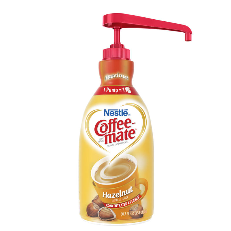 Nestle Coffee-mate Liquid Creamer, Hazelnut Flavor, 50.72 Oz Multiple Serve x 1 (Min Order Qty 3) MPN:31831