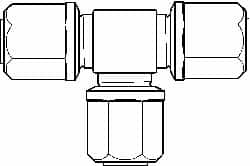 Compression Tube Union: 3/4