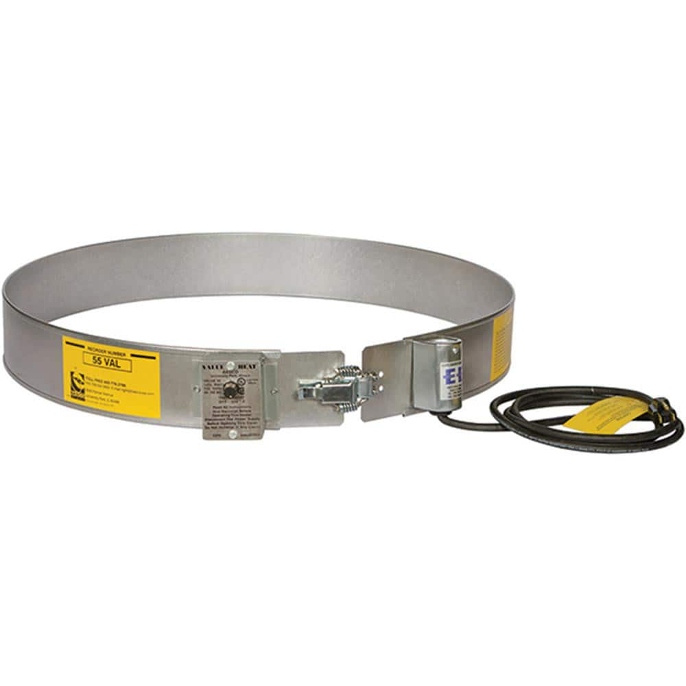 Drum Heaters, Drum Heater Type: Thermostat Controlled Band , Drum Capacity: 55gal , Head/Holder Diameter: 22.5in , Voltage: 120.00 , Maximum Amperage: 10.42  MPN:DRM1004