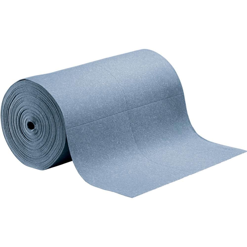 Pads, Rolls & Mats, Product Type: Roll , Application: Universal , Overall Length (Feet): 150.00 , Total Package Absorption Capacity: 41gal  MPN:BLU104
