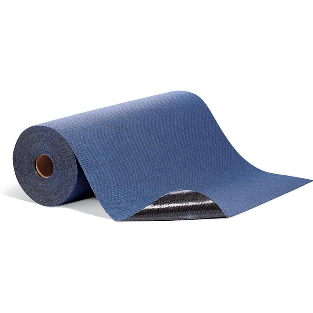 Pads, Rolls & Mats, Product Type: Roll , Application: Paints, Stains, Solvents , Overall Length (Feet): 100.00 , Total Package Absorption Capacity: 0gal  MPN:MAT32300-BL