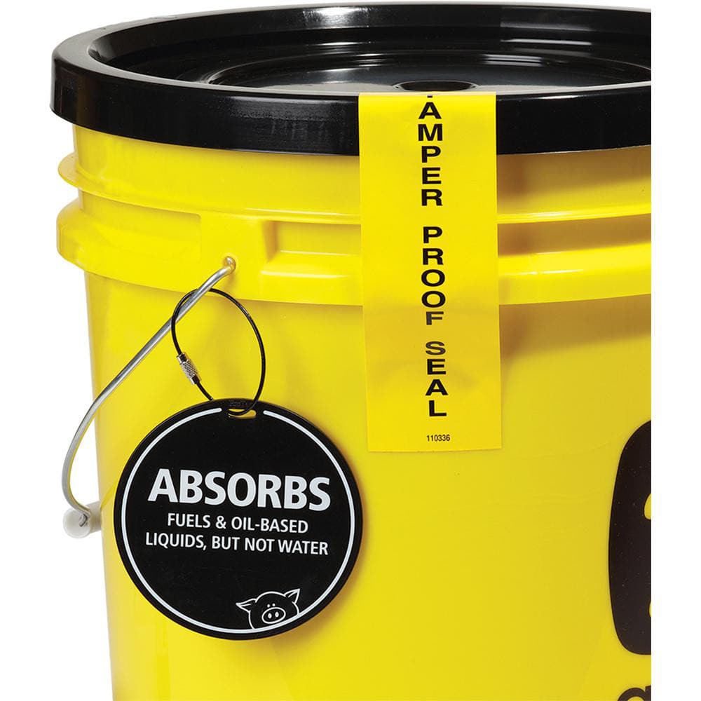 Spill Kits, Kit Type: Oil Based Liquids Spill Kit, Container Type: Bucket, Container Size (Lb.): 5 gal, Absorption Capacity: 4.3 gal, Color: Hi-Vis Yellow MPN:KIT4200