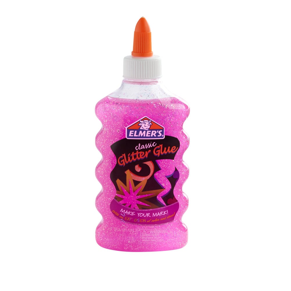 Elmers Glitter Glue, 6 Oz, Pink (Min Order Qty 25) MPN:E325