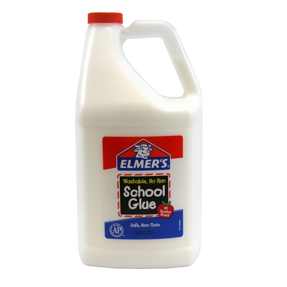 Elmers White Washable School Glue, 1 Gallon (Min Order Qty 4) MPN:E340NR