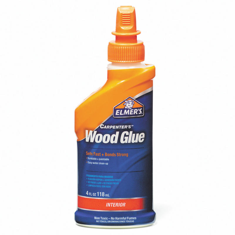 Elmers Carpenters Wood Glue, 4 Oz. (Min Order Qty 40) MPN:E7000