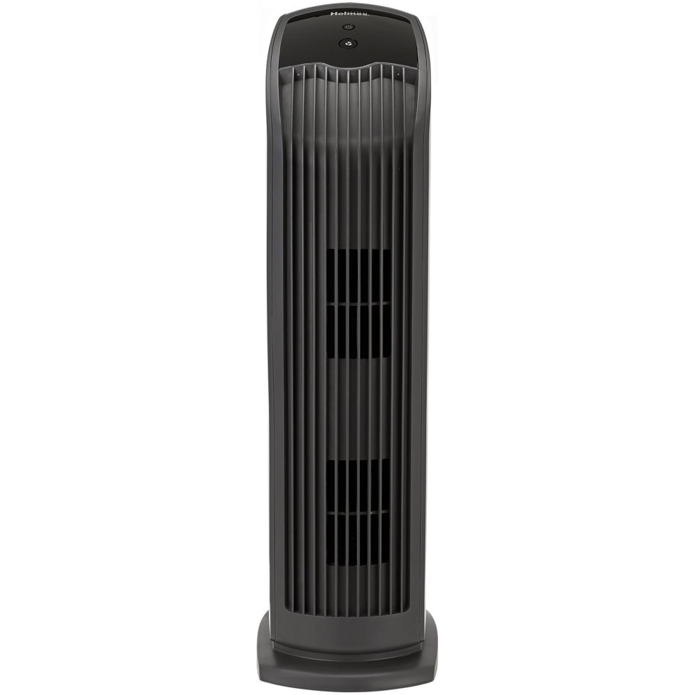 Holmes HEPA-Type Tower Medium Room Air Purifier, 188 Sq. Ft. Coverage, 27inH x 7-5/8inW x 9-13/16inD, Black MPN:2098633