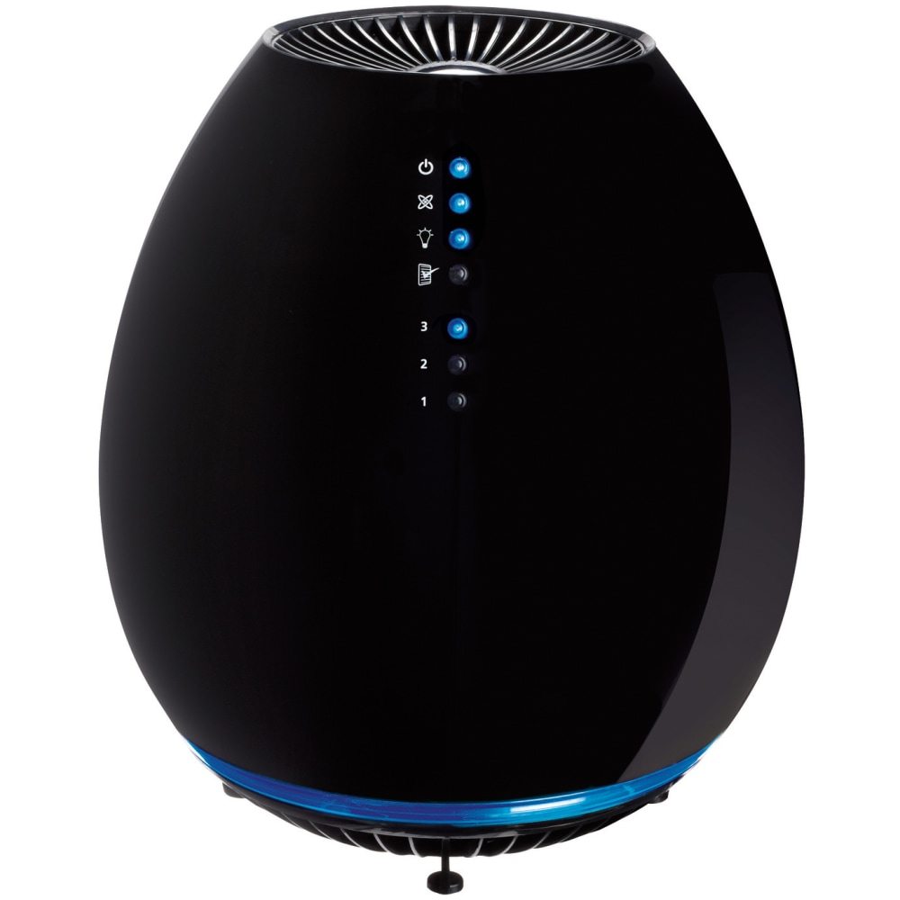 Holmes HEPA-Type Small Room Air Purifier, 112 Sq. Ft. Coverage, 11-3/8in x 9-3/8in, Black MPN:2098634