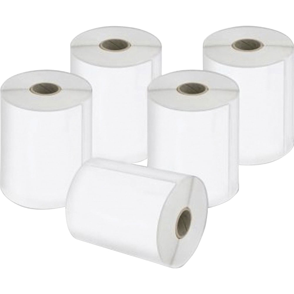 Dymo LabelWriter XL Shipping Labels, 4in x 6in, Rectangle, White, 220 Labels Per Roll, Pack Of 5 Rolls MPN:2026404